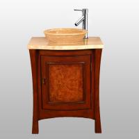 Bathroom Vanity Clearance on 26 Inch Modern Vessel Sink Bathroom Vanity In Espresso Finish