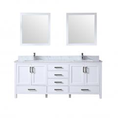 80 Inch White Double Sink Bathroom Vanity | Top Options